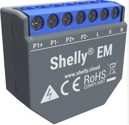 Shelly EM (monitoring)